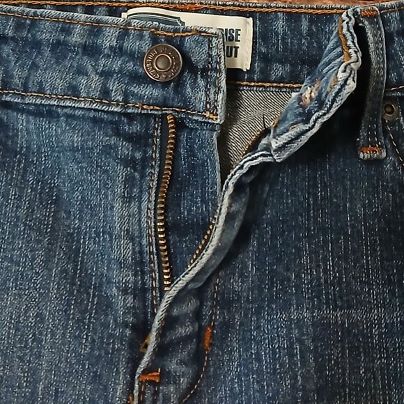 Levis Signature Jeans 12 Short Mid Rise Boot Cut Medium Wash Blue Denim Stretch - Picture 6 of 10